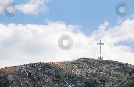 To use this stock image in your creative project, please select the size you need over to the right and click the "Add to Cart" button.
Your downloaded image will come with the Cutcaster watermark removed so don’t worry about the watermark you see on this page. Cross on Hum near Mostar stock photo, Big cross on the top of hill Hum near Mostar in Bosnia and Herzegovina. by Ivan Paunovic