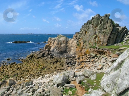 To use this stock image in your creative project, please select the size you need over to the right and click the "Add to Cart" button.
Your downloaded image will come with the Cutcaster watermark removed so don’t worry about the watermark you see on this page. St. Agnes and Western Rocks, Isles of Scilly. stock photo, St. Agnes and Western Rocks, Isles of Scilly. by Stephen Rees