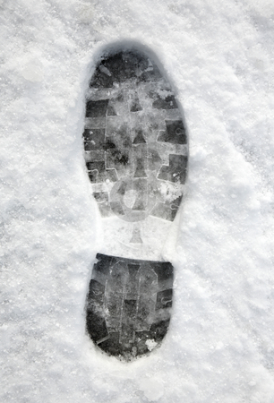 To use this stock image in your creative project, please select the size you need over to the right and click the "Add to Cart" button.
Your downloaded image will come with the Cutcaster watermark removed so don’t worry about the watermark you see on this page. Close up of a footprint in the snow. stock photo, Close up of a footprint in the snow. by Stephen Rees