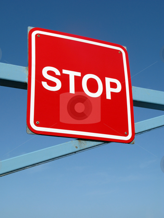 To use this stock image in your creative project, please select the size you need over to the right and click the "Add to Cart" button.
Your downloaded image will come with the Cutcaster watermark removed so don’t worry about the watermark you see on this page. Close up of a red stop sign on a barrier. stock photo, Close up of a red stop sign on a barrier. by Stephen Rees