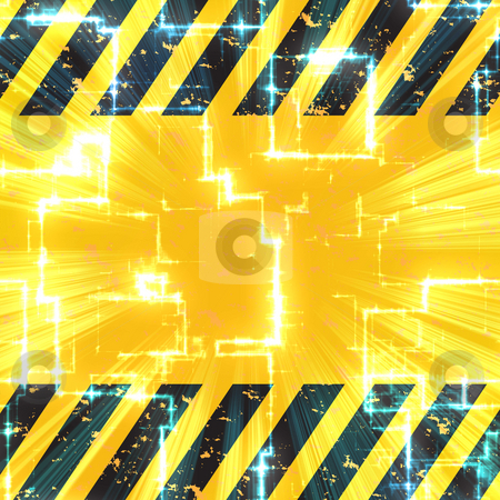 To use this stock image in your creative project, please select the size you need over to the right and click the "Add to Cart" button.
Your downloaded image will come with the Cutcaster watermark removed so don’t worry about the watermark you see on this page. High Tech Hazard Stripes stock photo, Black and yellow hazard stripes layout that works great for any technology theme. by Todd Arena
