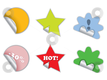 To use this stock image in your creative project, please select the size you need over to the right and click the "Add to Cart" button.
Your downloaded image will come with the Cutcaster watermark removed so don’t worry about the watermark you see on this page. New customizable stickers stock vector clipart, by Mihaly Pal Fazakas