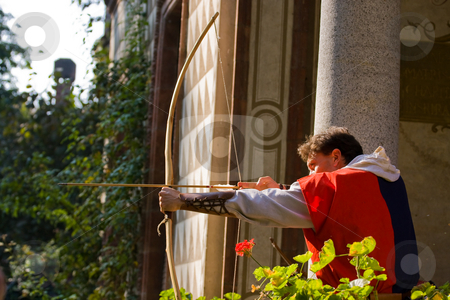 To use this stock image in your creative project, please select the size you need over to the right and click the "Add to Cart" button.
Your downloaded image will come with the Cutcaster watermark removed so don’t worry about the watermark you see on this page. Italian Medieval Archery Tournament stock photo, Event that takes place every year in a medieval burgh in the Northern Italy, Grazzano Visconti. by Luca Bertolli