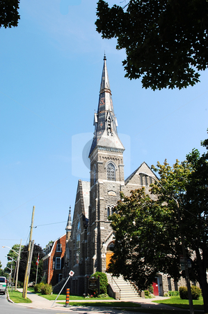To use this stock image in your creative project, please select the size you need over to the right and click the "Add to Cart" button.
Your downloaded image will come with the Cutcaster watermark removed so don’t worry about the watermark you see on this page. Old church. stock photo, An old church with a very tall tower and a silver roof. by Horst Petzold