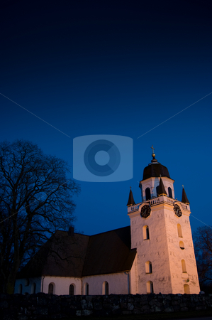 To use this stock image in your creative project, please select the size you need over to the right and click the "Add to Cart" button.
Your downloaded image will come with the Cutcaster watermark removed so don’t worry about the watermark you see on this page. Old Church stock photo, An old church a cold night . by Peter Soderstrom