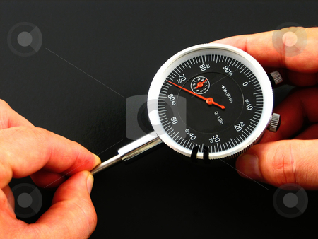 To use this stock image in your creative project, please select the size you need over to the right and click the "Add to Cart" button.
Your downloaded image will come with the Cutcaster watermark removed so don’t worry about the watermark you see on this page. Calipers stock photo, Calipers for measuring very small thickness of machine objects by Albert Lozano