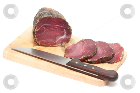 To use this stock image in your creative project, please select the size you need over to the right and click the "Add to Cart" button.
Your downloaded image will come with the Cutcaster watermark removed so don’t worry about the watermark you see on this page. Cut capricollo stock photo, Capricollo - traditional italian bacon typical for Aspromonte of Calabria by Natalia Macheda