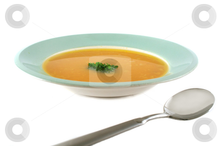 To use this stock image in your creative project, please select the size you need over to the right and click the "Add to Cart" button.
Your downloaded image will come with the Cutcaster watermark removed so don’t worry about the watermark you see on this page. Pumpkin Soup stock photo, Profile view of pumpkin soup with parsley and spoon. by Brett Mulcahy