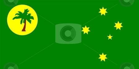 To use this stock image in your creative project, please select the size you need over to the right and click the "Add to Cart" button.
Your downloaded image will come with the Cutcaster watermark removed so don’t worry about the watermark you see on this page. Flag Of Cocos Keeling Islands stock photo, 2D illustration of the flag of Cocos Keeling Islands by Tudor Antonel adrian