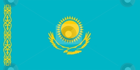 To use this stock image in your creative project, please select the size you need over to the right and click the "Add to Cart" button.
Your downloaded image will come with the Cutcaster watermark removed so don’t worry about the watermark you see on this page. Flag Of Kazakhstan stock photo, 2D illustration of the flag of Kazakhstan by Tudor Antonel adrian