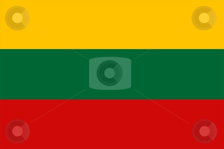 To use this stock image in your creative project, please select the size you need over to the right and click the "Add to Cart" button.
Your downloaded image will come with the Cutcaster watermark removed so don’t worry about the watermark you see on this page. Flag Of lithuania stock photo, 2D illustration of the flag of lithuania by Tudor Antonel adrian