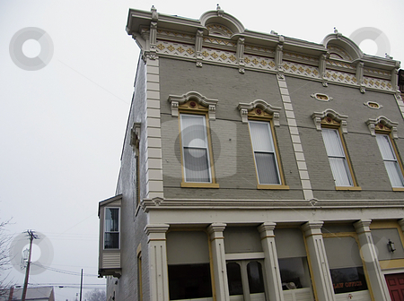 To use this stock image in your creative project, please select the size you need over to the right and click the "Add to Cart" button.
Your downloaded image will come with the Cutcaster watermark removed so don’t worry about the watermark you see on this page. Ornate Building Trim stock photo, Decorative / Ornate Building Trim around the roof and windows on this old vintage building I had seen on my way into Columbus coming from Mechanicsburg Ohio. I think this was in Mehcanicsburg Ohio, but not for sure. by Dazz Lee Photography