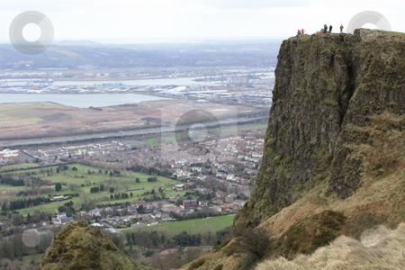 To use this stock image in your creative project, please select the size you need over to the right and click the "Add to Cart" button.
Your downloaded image will come with the Cutcaster watermark removed so don’t worry about the watermark you see on this page. Overlooking Belfast stock photo, Cave Hill the highest point in Belfast, Northern Ireland by ANDREW NORRIS