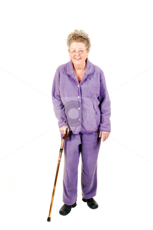 To use this stock image in your creative project, please select the size you need over to the right and click the "Add to Cart" button.
Your downloaded image will come with the Cutcaster watermark removed so don’t worry about the watermark you see on this page. Senior woman with cane. stock photo, Senior woman with gray hair and an lilac suit needs the help of a
cane to get around. On white background. by Horst Petzold