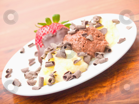 To use this stock image in your creative project, please select the size you need over to the right and click the "Add to Cart" button.
Your downloaded image will come with the Cutcaster watermark removed so don’t worry about the watermark you see on this page. Delicious icecream dessert on white plate stock photo, Delicious icecream dessert on white plate by Phillip Dyhr Hobbs