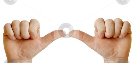 To use this stock image in your creative project, please select the size you need over to the right and click the "Add to Cart" button.
Your downloaded image will come with the Cutcaster watermark removed so don’t worry about the watermark you see on this page. Two hands showing each other stock photo, Two hands showing each other isolated over white by Julija Sapic