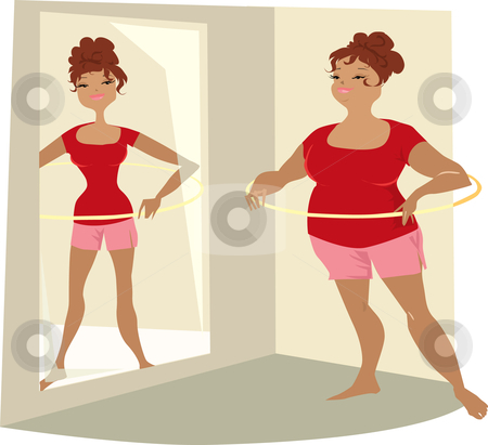 To use this stock image in your creative project, please select the size you need over to the right and click the "Add to Cart" button.
Your downloaded image will come with the Cutcaster watermark removed so don’t worry about the watermark you see on this page. Exercises stock vector clipart, Lady starts doing exercises witk hoop by Vanda Grigorovic