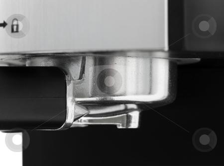 To use this stock image in your creative project, please select the size you need over to the right and click the "Add to Cart" button.
Your downloaded image will come with the Cutcaster watermark removed so don’t worry about the watermark you see on this page. Close up of espresso machine filter stock photo, Close up of a espresso machine metal filter by John Teeter