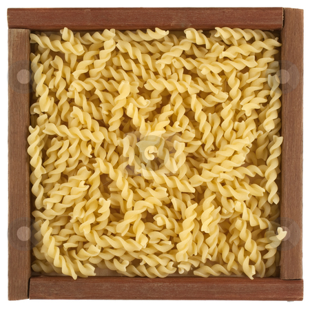 To use this stock image in your creative project, please select the size you need over to the right and click the "Add to Cart" button.
Your downloaded image will come with the Cutcaster watermark removed so don’t worry about the watermark you see on this page. Uncooked fusilli pasta in wooden box stock photo, Uncooked fusilli pasta in a rustic wooden box or frame isolated on white by Marek Uliasz