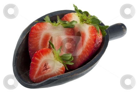 To use this stock image in your creative project, please select the size you need over to the right and click the "Add to Cart" button.
Your downloaded image will come with the Cutcaster watermark removed so don’t worry about the watermark you see on this page. Scoop of sliced strawberries stock photo, Giant sliced strawberry on a rustic, wooden scoop, isolated on white by Marek Uliasz