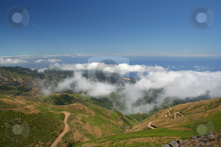 To use this stock image in your creative project, please select the size you need over to the right and click the "Add to Cart" button.
Your downloaded image will come with the Cutcaster watermark removed so don’t worry about the watermark you see on this page. View from Paul de Serras road stock photo, The Paul de Serras plateau, Madeira, average height 1200+metres. Amazing scenery and spectacular views. You can even see the curvature of the horizon. by Helen Shorey