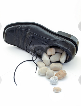 To use this stock image in your creative project, please select the size you need over to the right and click the "Add to Cart" button.
Your downloaded image will come with the Cutcaster watermark removed so don’t worry about the watermark you see on this page. Stone in the shoe stock photo, Metaphor about problems like small stone at the bottom of shoe.What to do when it is full, and they are no longer small by Sinisa Botas