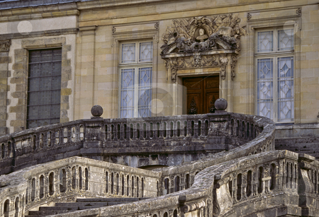 To use this stock image in your creative project, please select the size you need over to the right and click the "Add to Cart" button.
Your downloaded image will come with the Cutcaster watermark removed so don’t worry about the watermark you see on this page. The grand entrance and serpentine staircase of Chateau Fontainebleau stock photo, Main entrance, Serpentine staircase, Chateau Fontainebleau, Ile de France by GB Tittle