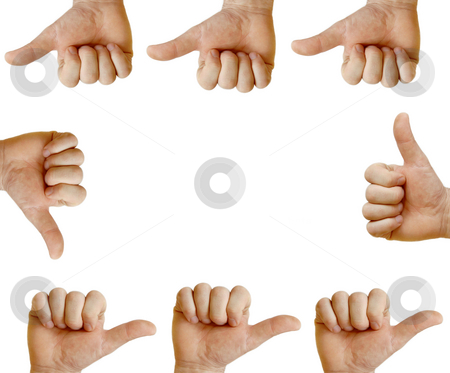 To use this stock image in your creative project, please select the size you need over to the right and click the "Add to Cart" button.
Your downloaded image will come with the Cutcaster watermark removed so don’t worry about the watermark you see on this page. Hands showing each other stock photo, Similar hands showing sign isolated over white by Julija Sapic