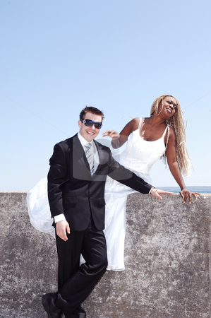 To use this stock image in your creative project, please select the size you need over to the right and click the "Add to Cart" button.
Your downloaded image will come with the Cutcaster watermark removed so don’t worry about the watermark you see on this page. Young married couple. stock photo, An young married couple on a photo shoot at the Hamilton harbor. by Horst Petzold
