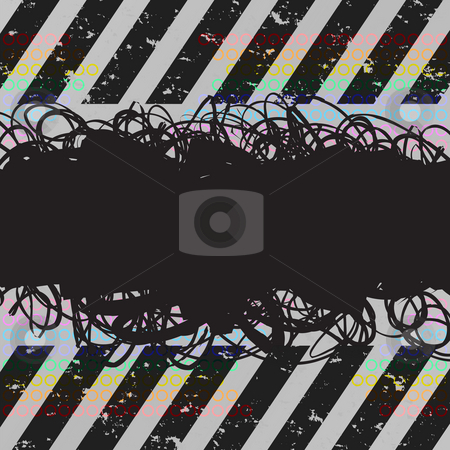 To use this stock image in your creative project, please select the size you need over to the right and click the "Add to Cart" button.
Your downloaded image will come with the Cutcaster watermark removed so don’t worry about the watermark you see on this page. Scribbles Grunge Layout stock photo, A grunge scribbles frame with hazard stripes. Insert your own text or images. by Todd Arena