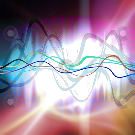 To use this stock image in your creative project, please select the size you need over to the right and click the "Add to Cart" button.
Your downloaded image will come with the Cutcaster watermark removed so don’t worry about the watermark you see on this page. Graphic Audio Waveform stock photo, An audio waveform over an abstract background. by Todd Arena