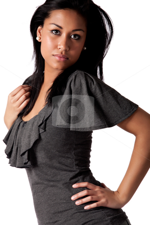 To use this stock image in your creative project, please select the size you need over to the right and click the "Add to Cart" button.
Your downloaded image will come with the Cutcaster watermark removed so don’t worry about the watermark you see on this page. Young beautifull African woman posing for you stock photo, Fashion portrait of a young beautifull african woman by Frenk and Danielle Kaufmann