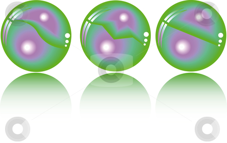 To use this stock image in your creative project, please select the size you need over to the right and click the "Add to Cart" button.
Your downloaded image will come with the Cutcaster watermark removed so don’t worry about the watermark you see on this page. Three realistic fantasy spheres stock vector clipart, Three realistic fantasy spheres in duo tone by Karin Claus