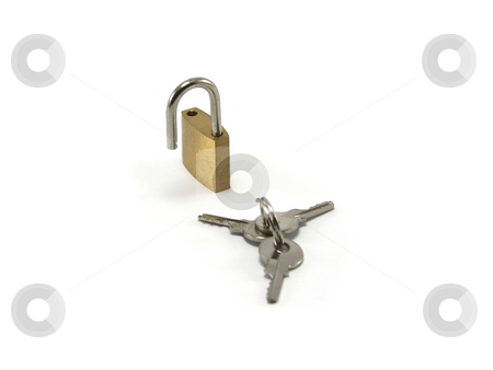 To use this stock image in your creative project, please select the size you need over to the right and click the "Add to Cart" button.
Your downloaded image will come with the Cutcaster watermark removed so don’t worry about the watermark you see on this page. Open padlock and keys 2 stock photo, Open padlock standing free with three keys nearby. Focus is on nearest edge of padlock by Helen Shorey