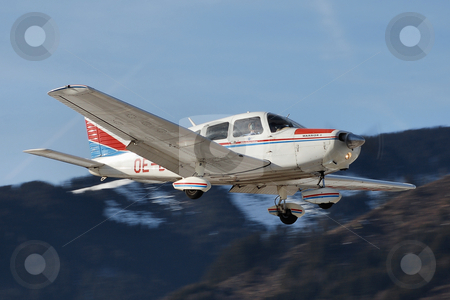 To use this stock image in your creative project, please select the size you need over to the right and click the "Add to Cart" button.
Your downloaded image will come with the Cutcaster watermark removed so don’t worry about the watermark you see on this page. Piper on final for Zell stock photo, Piper PA-28 (OE-DHH) on final for Zell (LOWZ) by Alexander Gerzabek