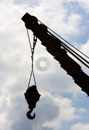 To use this stock image in your creative project, please select the size you need over to the right and click the "Add to Cart" button.
Your downloaded image will come with the Cutcaster watermark removed so don’t worry about the watermark you see on this page. Vintage crane stock photo, Construction industry crane heavy cargo machinery on a blue background by Ivan Montero