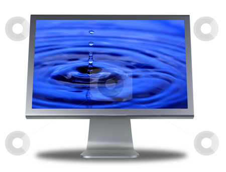 To use this stock image in your creative project, please select the size you need over to the right and click the "Add to Cart" button.
Your downloaded image will come with the Cutcaster watermark removed so don’t worry about the watermark you see on this page. Lcd monitor flat screen stock photo, Computer lcd or tft monitor with flat screen by Ivan Montero
