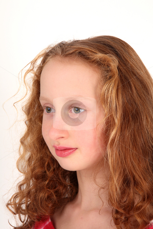 To use this stock image in your creative project, please select the size you need over to the right and click the "Add to Cart" button.
Your downloaded image will come with the Cutcaster watermark removed so don’t worry about the watermark you see on this page. Girl's face stock photo, Portrait of a schoolgirl by Tom P.