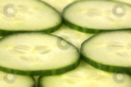 To use this stock image in your creative project, please select the size you need over to the right and click the "Add to Cart" button.
Your downloaded image will come with the Cutcaster watermark removed so don’t worry about the watermark you see on this page. Slices of cucumber stock photo, Slices of cucumber in detailed view by Tom P.