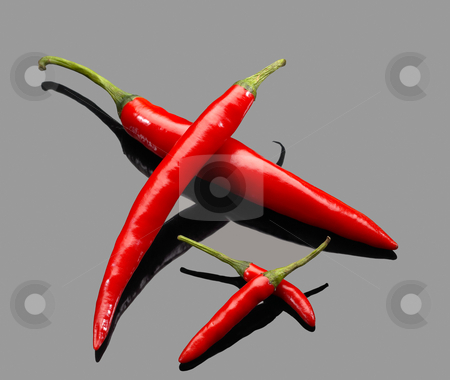 To use this stock image in your creative project, please select the size you need over to the right and click the "Add to Cart" button.
Your downloaded image will come with the Cutcaster watermark removed so don’t worry about the watermark you see on this page. Red chili peppers stock photo, Fresh red chili peppers over grey reflective surface by Francesco Perre