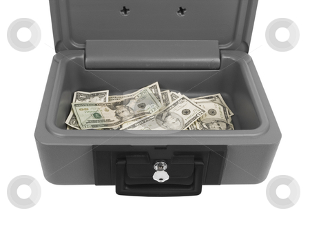 To use this stock image in your creative project, please select the size you need over to the right and click the "Add to Cart" button.
Your downloaded image will come with the Cutcaster watermark removed so don’t worry about the watermark you see on this page. Cash Box stock photo, Cash box with money on a white background by John Teeter