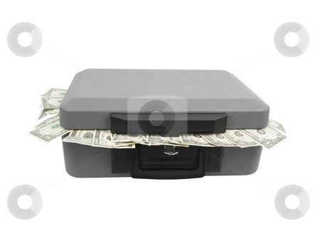 To use this stock image in your creative project, please select the size you need over to the right and click the "Add to Cart" button.
Your downloaded image will come with the Cutcaster watermark removed so don’t worry about the watermark you see on this page. Cash Box stock photo, Cash box with money on a white background by John Teeter