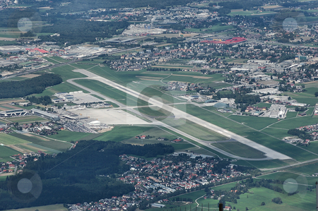 To use this stock image in your creative project, please select the size you need over to the right and click the "Add to Cart" button.
Your downloaded image will come with the Cutcaster watermark removed so don’t worry about the watermark you see on this page. Salzburg Airport stock photo, Salzburg Airport as seen from the top of Untersberg by Alexander Gerzabek