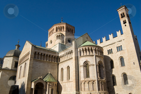 To use this stock image in your creative project, please select the size you need over to the right and click the "Add to Cart" button.
Your downloaded image will come with the Cutcaster watermark removed so don’t worry about the watermark you see on this page. Cathedral of San Vigilio Duomo of Trento stock photo, A view of the Cathedral of San Vigilio, Duomo of Trento, Italy by Roberto Marinello