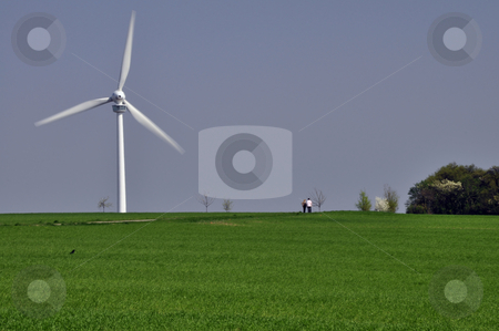 To use this stock image in your creative project, please select the size you need over to the right and click the "Add to Cart" button.
Your downloaded image will come with the Cutcaster watermark removed so don’t worry about the watermark you see on this page. Alternative Energie stock photo, Windrad als alternative Energiequelle mit blauem Himmel und gr?nem Gras
Wind as an alternative energy source with a blue sky and green grass by Nils Volkmer