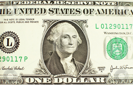 To use this stock image in your creative project, please select the size you need over to the right and click the "Add to Cart" button.
Your downloaded image will come with the Cutcaster watermark removed so don’t worry about the watermark you see on this page. Likeness of George Washington on one dollar bill stock photo, Close-up of George Washington on a one dollar bill by Bryan Mullennix