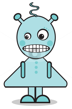 To use this stock image in your creative project, please select the size you need over to the right and click the "Add to Cart" button.
Your downloaded image will come with the Cutcaster watermark removed so don’t worry about the watermark you see on this page. Robo Girl stock photo, Blue retro robot girl by Nancy Dunkerley