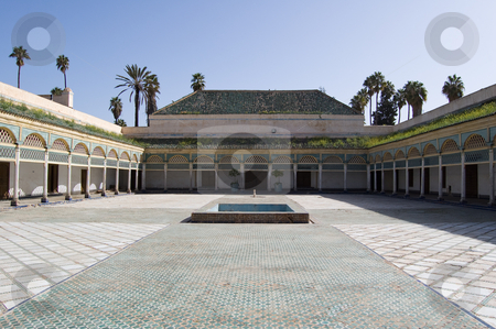 To use this stock image in your creative project, please select the size you need over to the right and click the "Add to Cart" button.
Your downloaded image will come with the Cutcaster watermark removed so don’t worry about the watermark you see on this page. Marrakesh Bahia Palace patio stock photo, The Patio of the Bahia Palace in Marrakesh by Roberto Marinello
