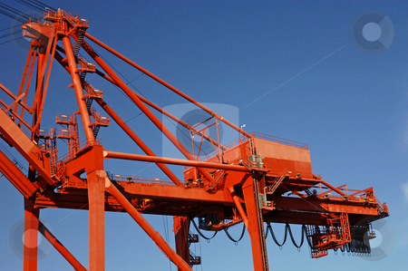 To use this stock image in your creative project, please select the size you need over to the right and click the "Add to Cart" button.
Your downloaded image will come with the Cutcaster watermark removed so don’t worry about the watermark you see on this page. Crane 1 stock photo, Details of a huge container terminal crane by Corepics VOF