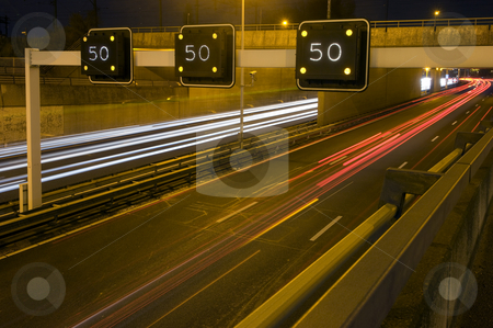 To use this stock image in your creative project, please select the size you need over to the right and click the "Add to Cart" button.
Your downloaded image will come with the Cutcaster watermark removed so don’t worry about the watermark you see on this page. Motorway Information System stock photo, Motorway Information System indicating a speed limit and traffic jam ahead by Corepics VOF